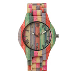 Full Bamboo Handmade Watches Women Multiful Color Casual Quartz Wood Watches Gifts Wooden Watches 2019 Men reloj hombre