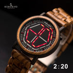 BOBO BIRD LED Display Watch Men relogio masculino Night Vision Digital Mens Watches reloj hombre V-P13