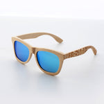 CUUPA Retro Wood Women sunglasses men high grade Brand Design Carved bamboo frame Polarized sunglasses Beach eyeglasses