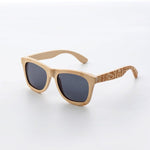 CUUPA Retro Wood Women sunglasses men high grade Brand Design Carved bamboo frame Polarized sunglasses Beach eyeglasses