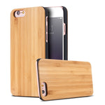 KISSCASE 100% Real Wood Case For iPhone 8 7 6 6S X XS Max XR Genuine Bamboo Cover For Samsung S8 S9 S10 Plus S10e S7 Edge Case