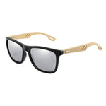 2020 Classic Bamboo Wood Sunglasses Brand Design Men Women Coating Mirror Sun Glasses Retro Driving Glasses UV400 Shades