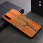 Phone Case For Huawei P30 P20 Lite Original Boogic Wood TPU Case For Huawei P30 Pro Mate20 Pro Mate 20 Lite Phone Accessories