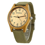 BEWELL Famous Brand Wood Watch Analog Digital Bamboo Clock Men Women Watch Male Watches Luxury Relogio Masculino Feminino 124B