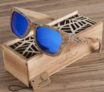 BOBO BIRD Polarized Wooden Bamboo Sunglasses Men Top Brand Design Original  UV protection Sun Glasses Oculos de sol mas
