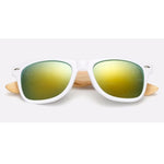 Ralferty Retro Wood Sunglasses Men Bamboo Sunglass Women Brand Sport Goggle Mirror UV400 Sun Glasses Male Shades lunette oculos